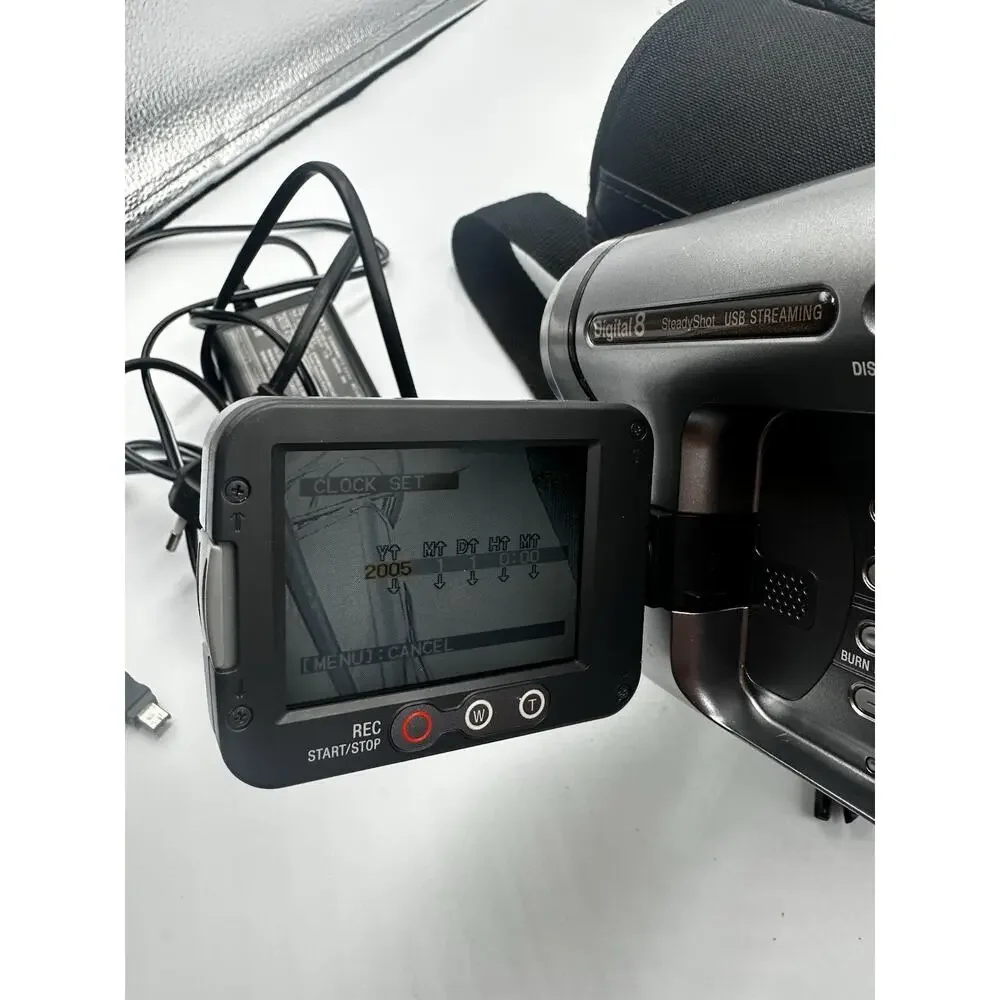 Sony PAL Handycam Digital8 Camcorder - Video Transfer (DCR-TRV285E)